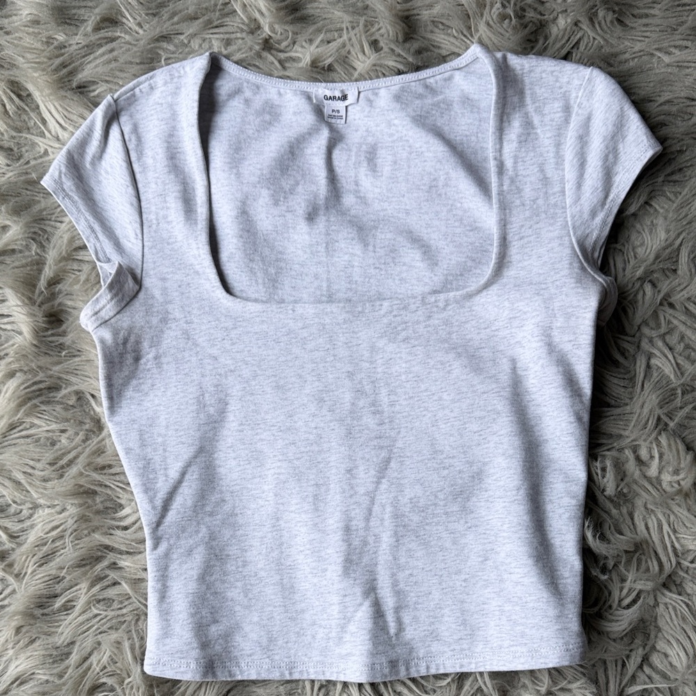 Garage Light Gray Sleek Sweetheart t-shirt